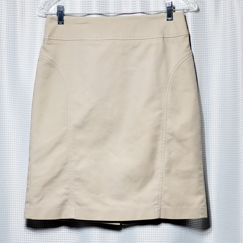 90s Valerie Bertinelli Khaki Cotton Stretch Mini Skirt Women's (4)
